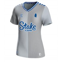 Camisa de Futebol Everton James Tarkowski #6 Equipamento Alternativo Mulheres 2023-24 Manga Curta